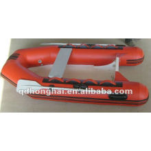 Barco inflável de casco rígido RIB250 com CE